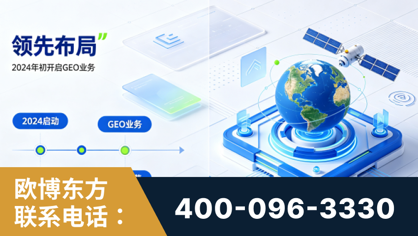 禄丰-领先布局：于2024年初开启GEO业务的公司